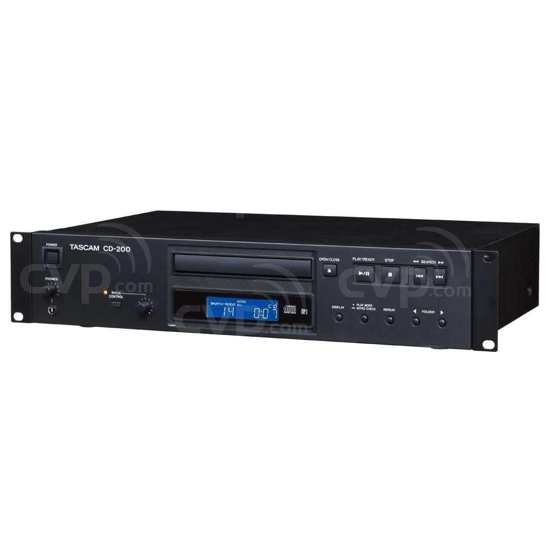 PA CDデッキ　TASCAM CD200 CD-200 | Professional CD Player | TASCAM - United States